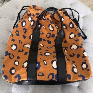 3.1 Phillip Lim for Target Animal print drawstring travel bag